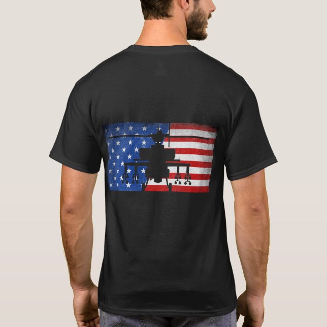 Customisable "MAJOR LEAGUE CAS" T-Shirt (Back)