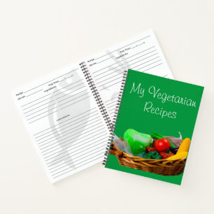 Customisable Make Your Own Vegetarian Cook Book