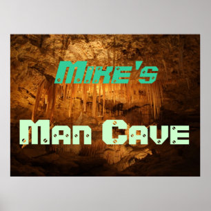 Customisable Man Cave Poster