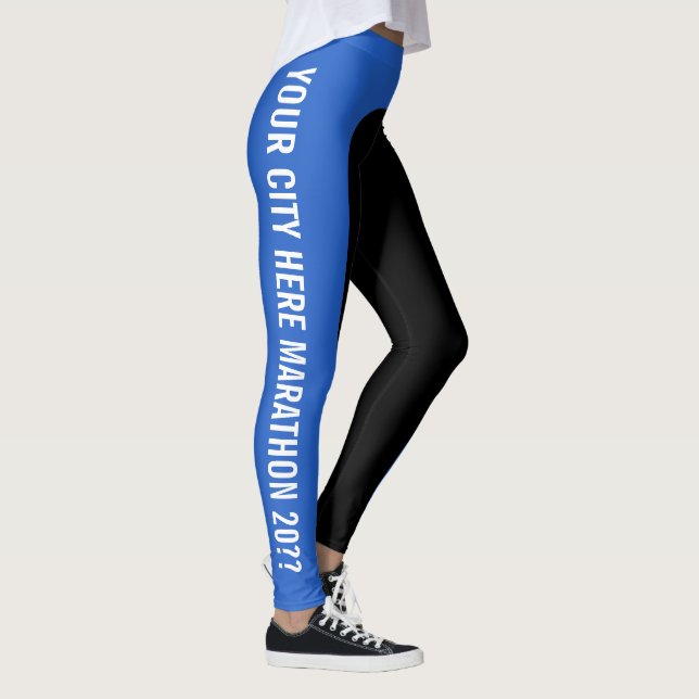 Customisable Marathon Runner's Leggings (Right)