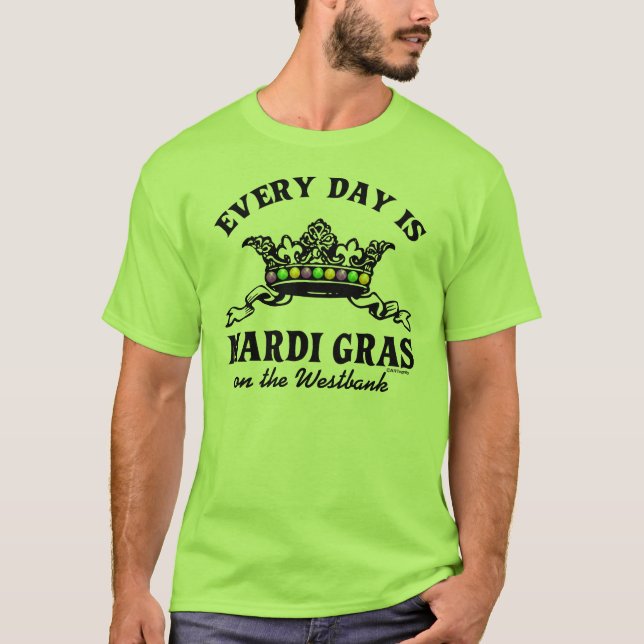 Customisable Mardi Gras T-Shirt (Front)