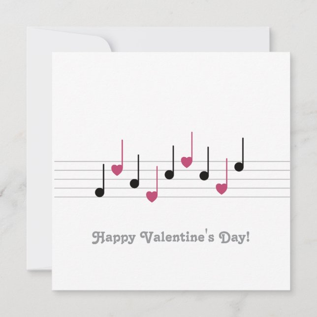 Customisable Melody of Love (Fusion) Card (Back)