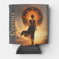 Customisable Memento Drink Coozie Solar Eclipse