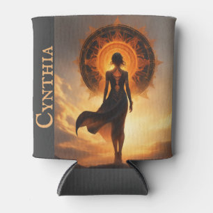 Customisable Memento Drink Coozie Solar Eclipse