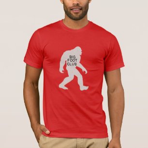 Customisable Mens Womens Funny Big Foot Club Shirt