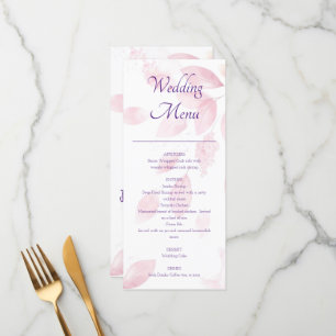 Customisable Menu Design for Events