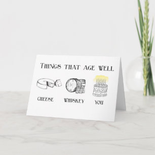 Customisable message Birthday Age only a number. Card