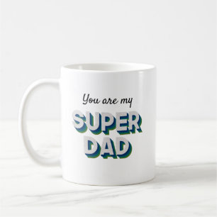 Customisable message for Superdad Coffee Mug