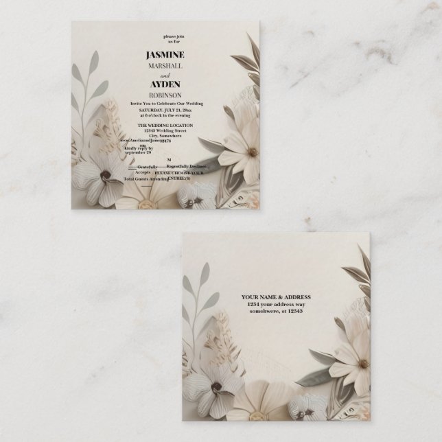 Customisable Milestone Celebration Cards (Front/Back)