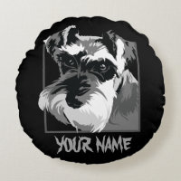Customisable Miniature Schnauzer Dog