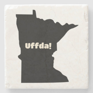 Customisable Minnesota Stone Coaster