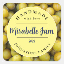 Customisable Mirabelle Jam Sticker