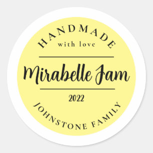 Customisable Mirabelle Jam Sticker