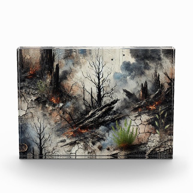 Customisable Modern Art Design for All Events Photo Block (Front)