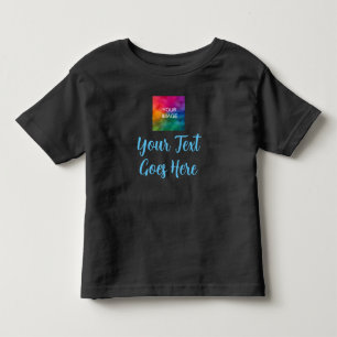 Customisable Modern Elegant Template Script Baby Toddler T-Shirt