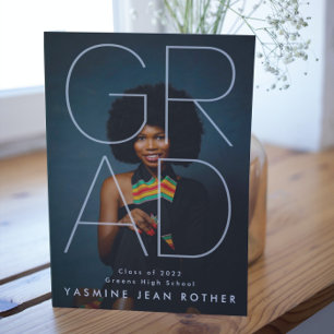 Customisable Modern GRAD   Contemporary 2023 Photo Announcement