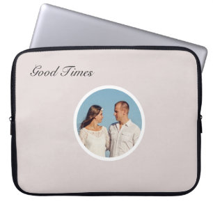 Customisable modern laptop sleeve