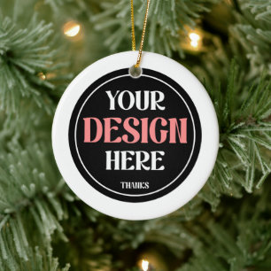 Customisable, modern, sleek & timeless ceramic tree decoration