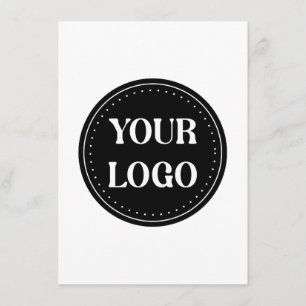 Customisable, modern, sleek & timeless enclosure card