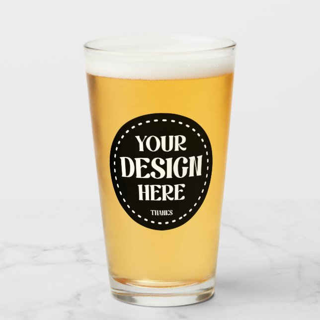 Customisable, modern, sleek & timeless glass (Front Filled)