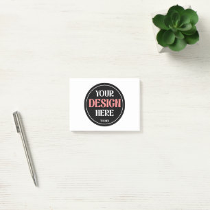 Customisable, modern, sleek & timeless post-it notes