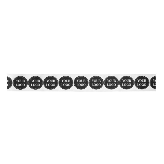 Customisable, modern, sleek & timeless satin ribbon (Front)