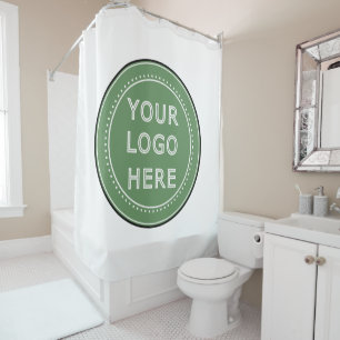 Customisable, modern, sleek & timeless shower curtain