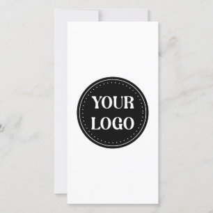 Customisable, modern, sleek & timeless thank you card