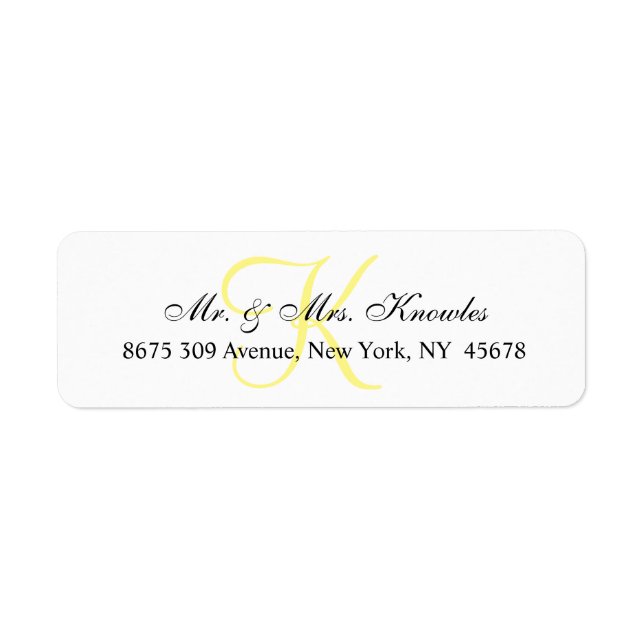 Customisable Monogram ✨ Chic & Unique Personal (Front)