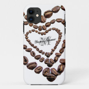 Customisable Monogram Coffeeholic phone case! iPhone 11 Case