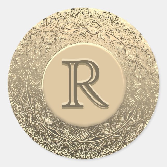 Customisable Monogram Seal (Front)