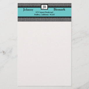 Customisable Monogram Stationary Stationery