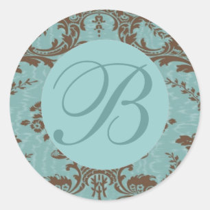 Customisable Monogram sticker