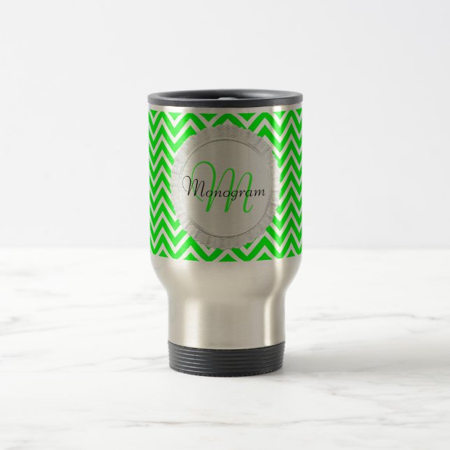 Customisable Monogram Travel Mug (Center)