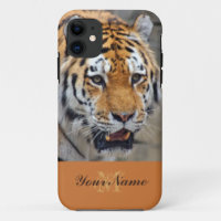 Customisable Monogram with a majestic tiger!