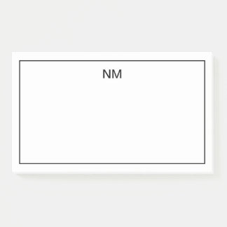 Customisable Monogrammed Stationary Notes