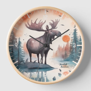 Customisable Moose Clock