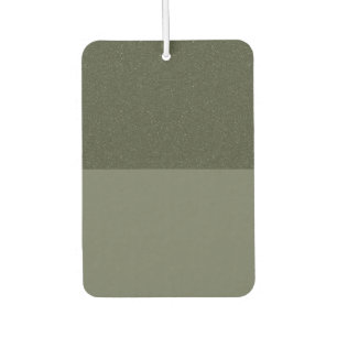 Customisable Moss Green Air Freshener