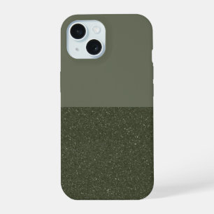 Customisable Moss Green iPhone 15 Case