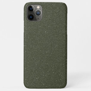 Customisable Moss Green Speckle iPhone Case