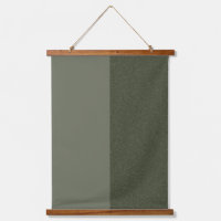 Customisable Moss Green Split Tapestry