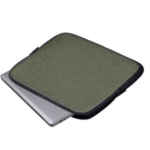 Customisable Moss Green Texture Laptop Sleeve