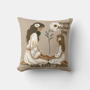Customisable Mother’s Day. Boho Mother’s Day. Cushion