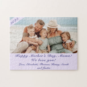Customisable Mother's Day Photo jigsaw puzzle