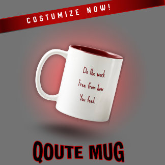 Customisable Motivational Quote Mug