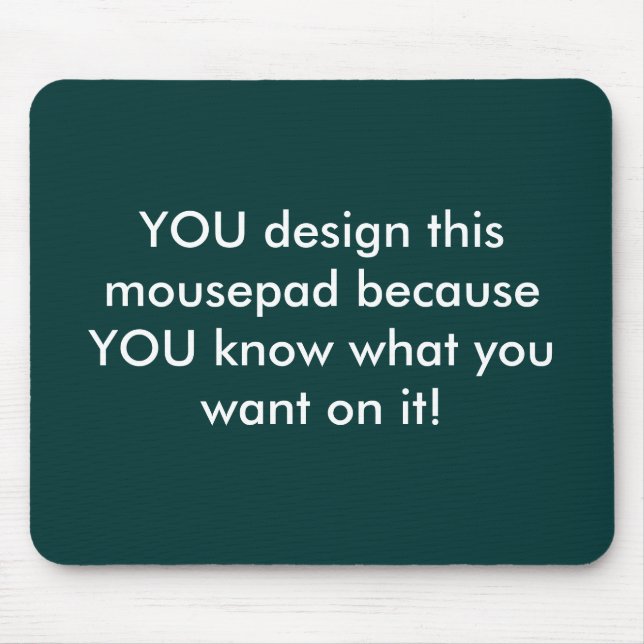 Customisable mousepad (Front)