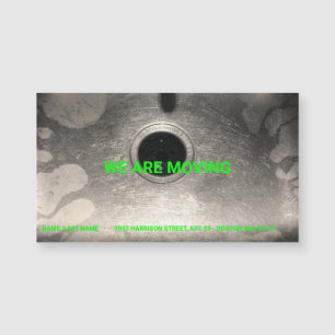 Customisable Moving, change name, address, photo