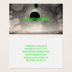 Customisable Moving, change name, address, photo