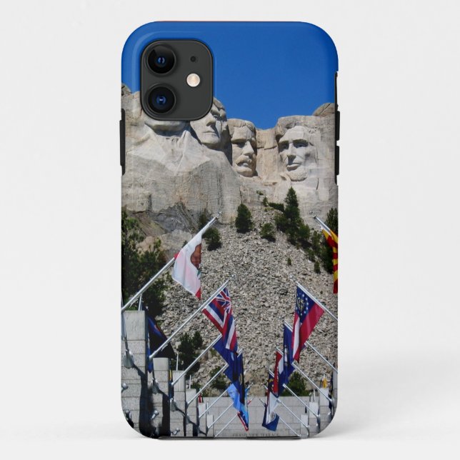 Customisable Mt Rushmore Souvenir Case-Mate iPhone Case (Back)