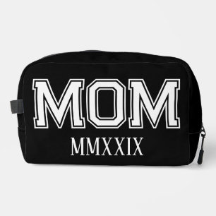 Customisable 'Mum' Established Roman Numerals Gift Dopp Kit